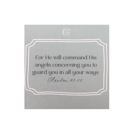 Angel Blue Gift Tag