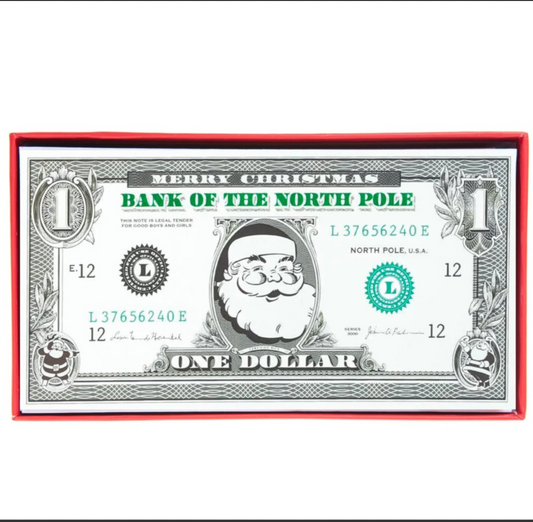 Santa Money Holder