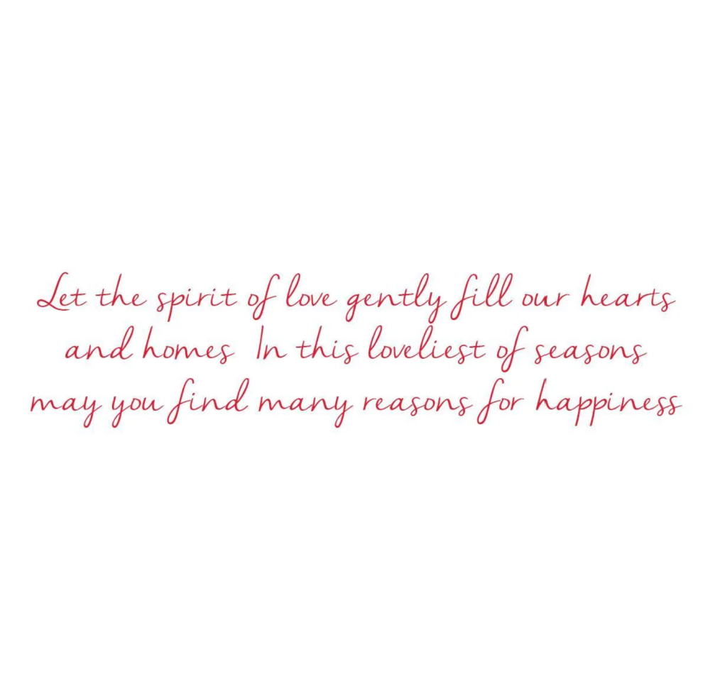 Red & Green Berry Wreath Holiday Boxed