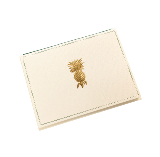 La Petite Presse Pineapple Boxed Correspondence Notes