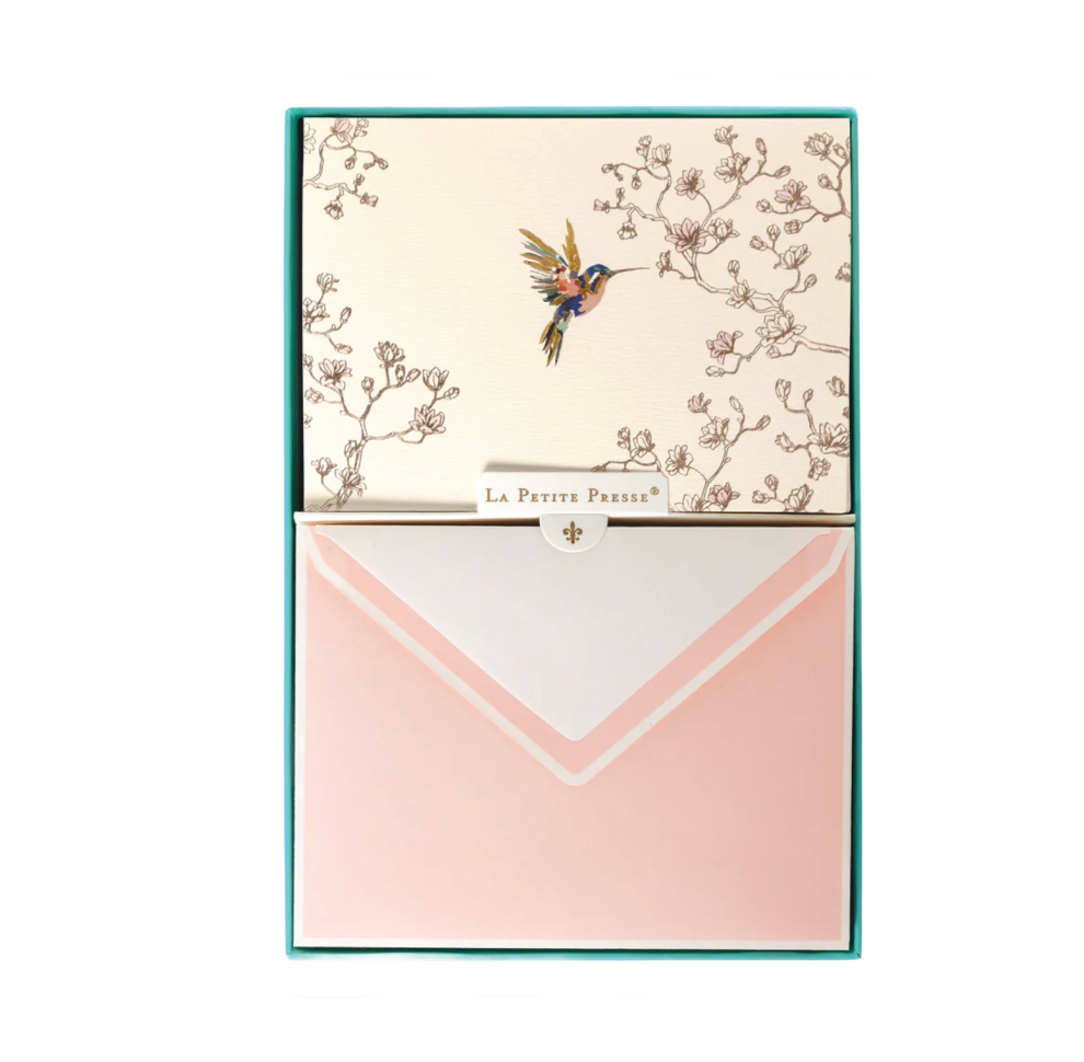 La Petite Presse Hummingbird Boxed Correspondence Notes