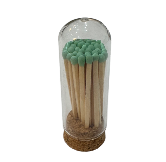 Mini Cloche Matches - Green