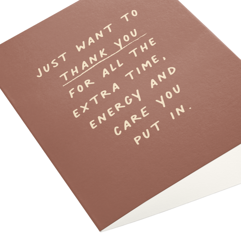 Thank You Greeting Card