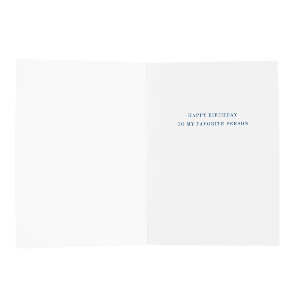 Letterpress Uncancelled Plans Birthday Greeting Card