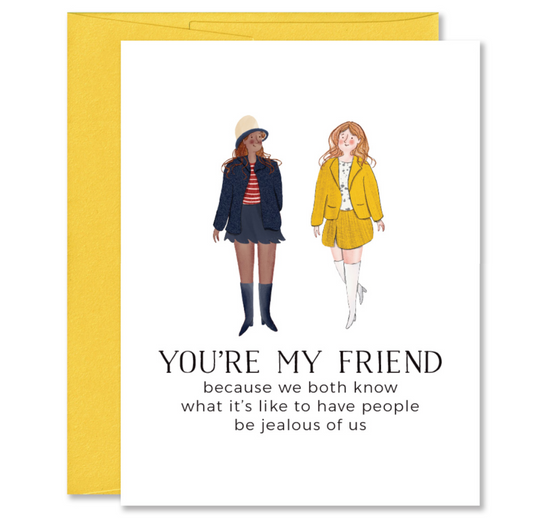 Clueless Greeting Card