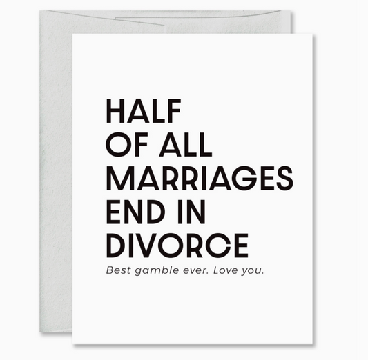 Sincere Marriage Greeting Card