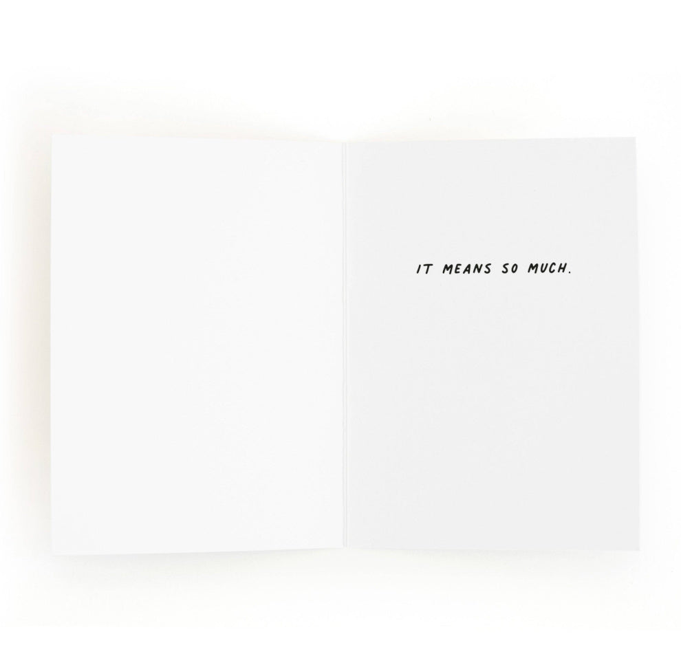 Thank You Greeting Card