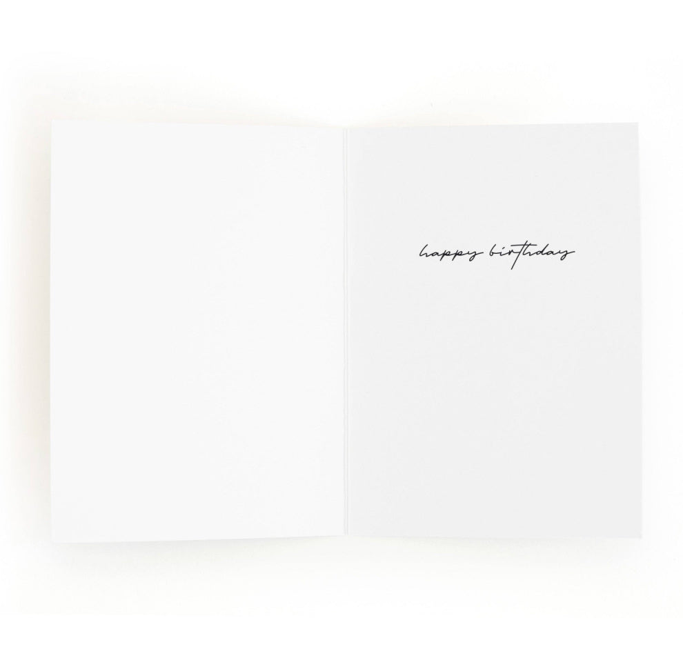 Laughs, Funny Birthday Greeting Card, Foil-Pressed
