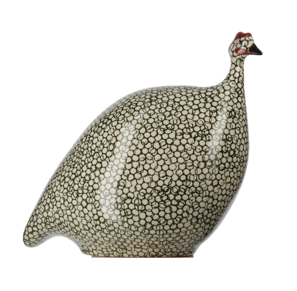 Large White Spotted Green Guinea Fowl
