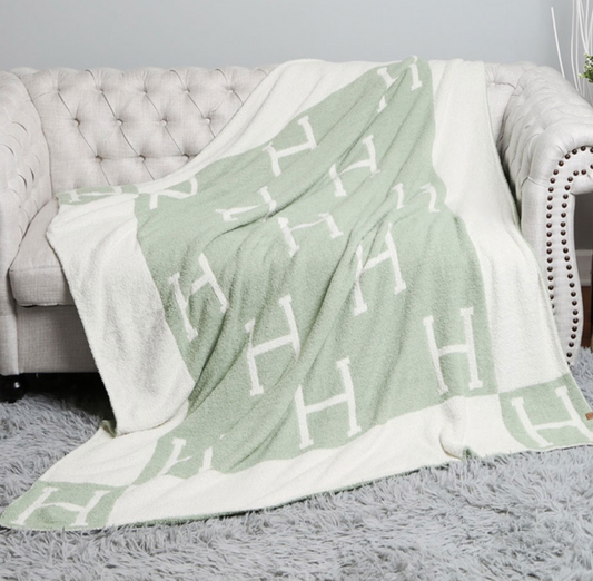 Sage H Cozy Blanket