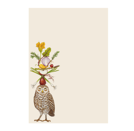 Vegetarian Owl Notepad