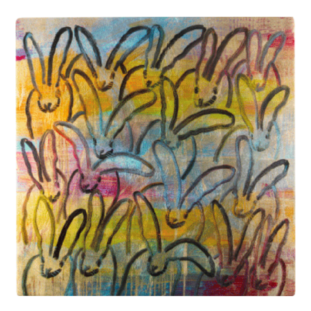 Hunt Slonem | Glam Bunnies