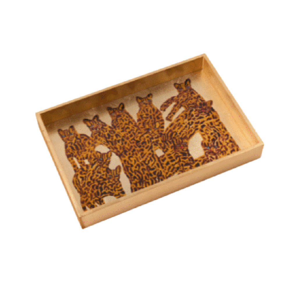 Hunt Slonem | Ocelot Vanity Tray