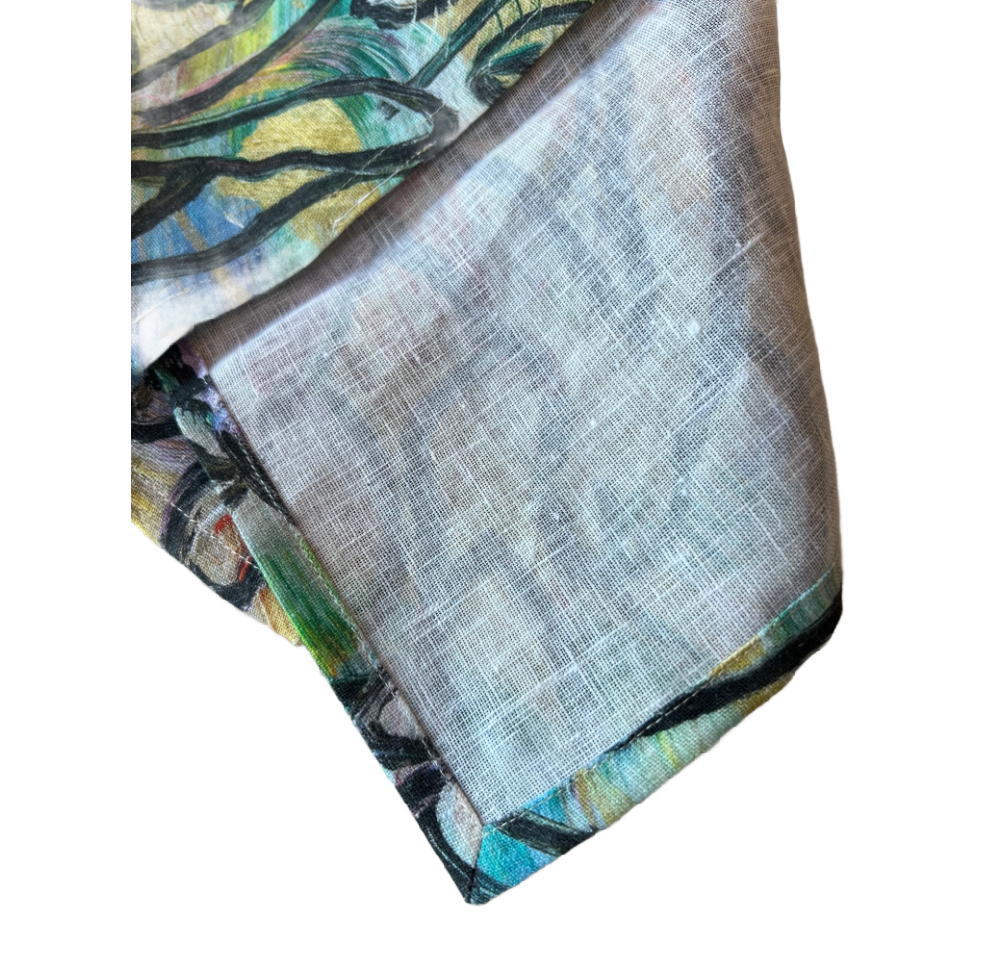 Hunt Slonem | Wonderland Linen Tea Towel
