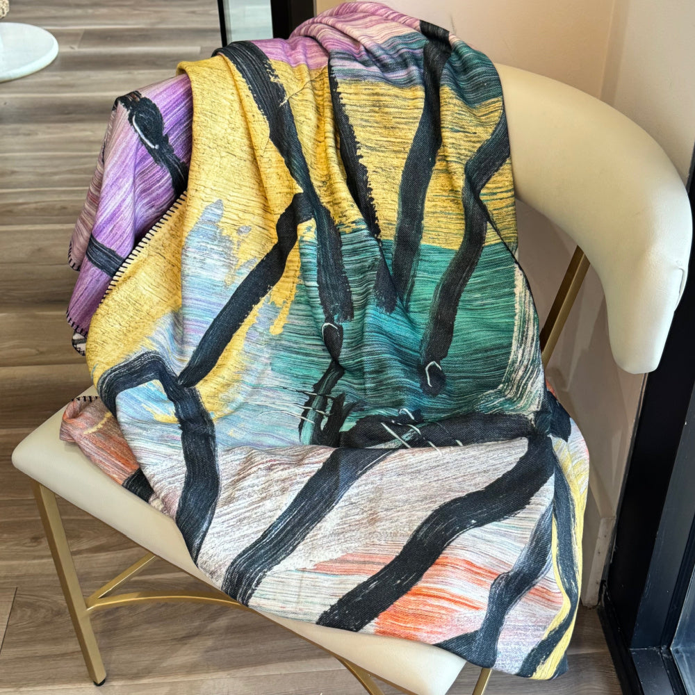 Hunt Slonem | Bunny Blanket