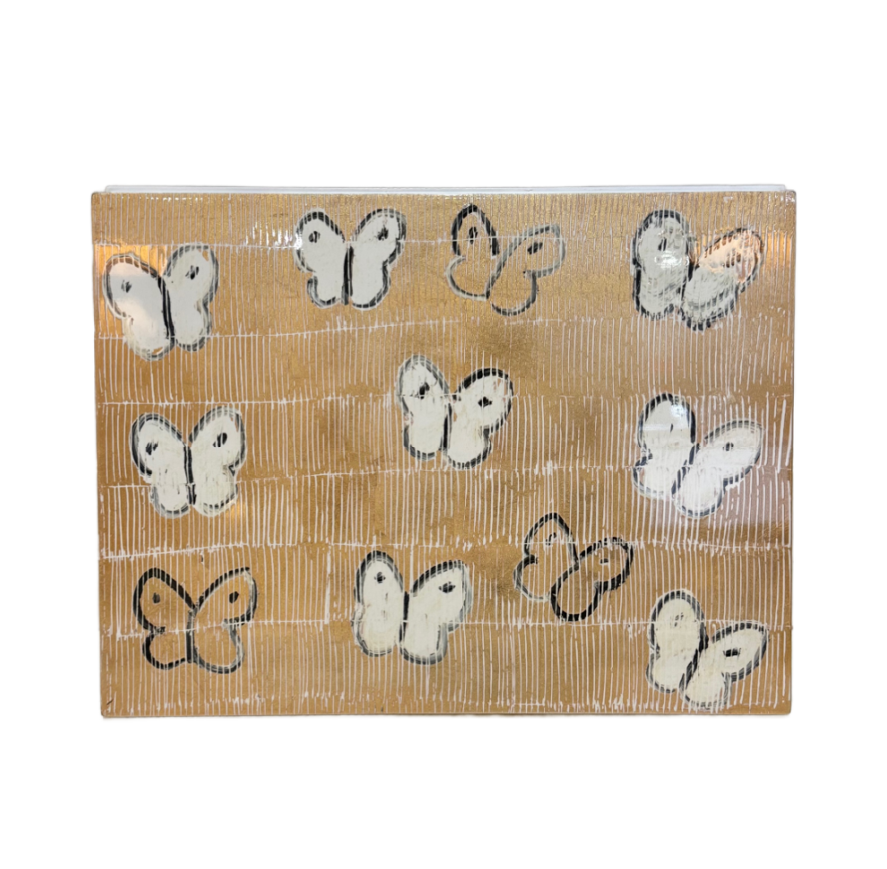 Hunt Slonem | White Ascension Box