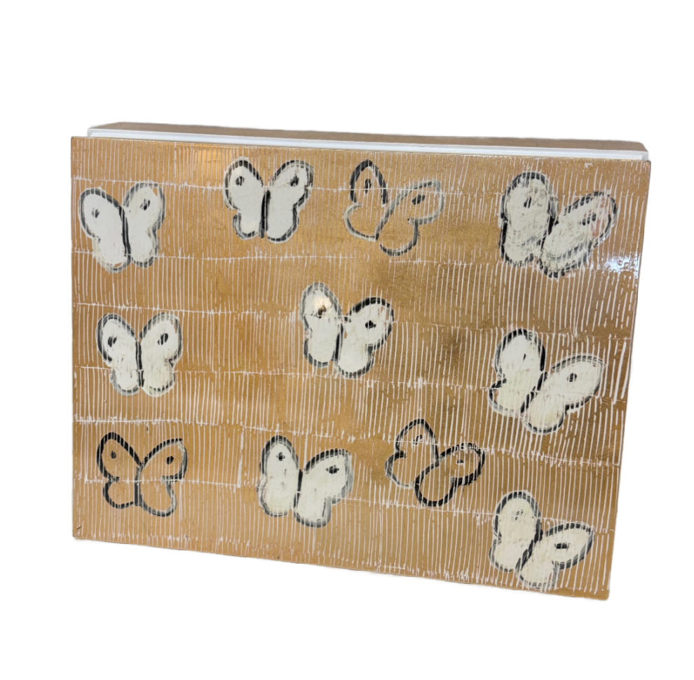 Hunt Slonem | White Ascension Box