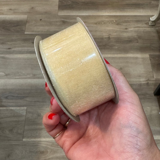 Ivory Sheer Ribbon