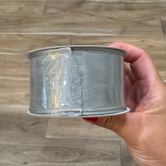 Silver Sheer Ribbon