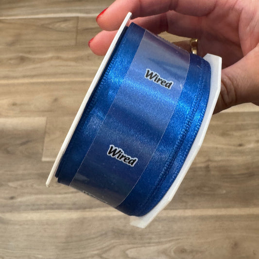 Wired Satin Ribbon 10yds