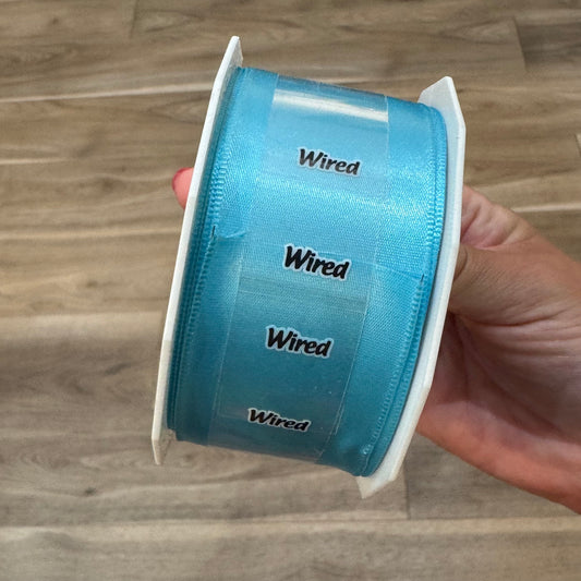 Wired Satin Ribbon 10yds