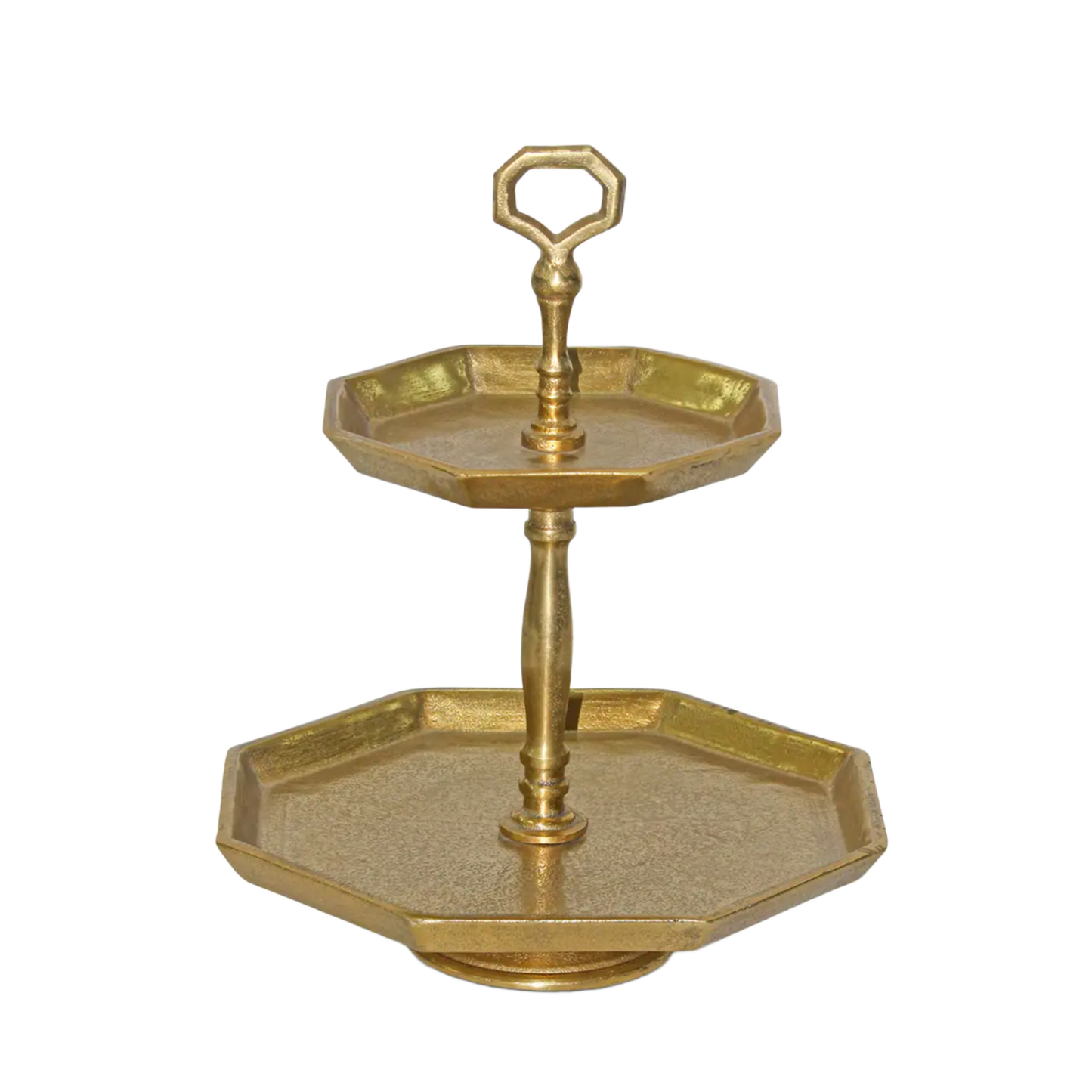 2-Tier Brass Holder