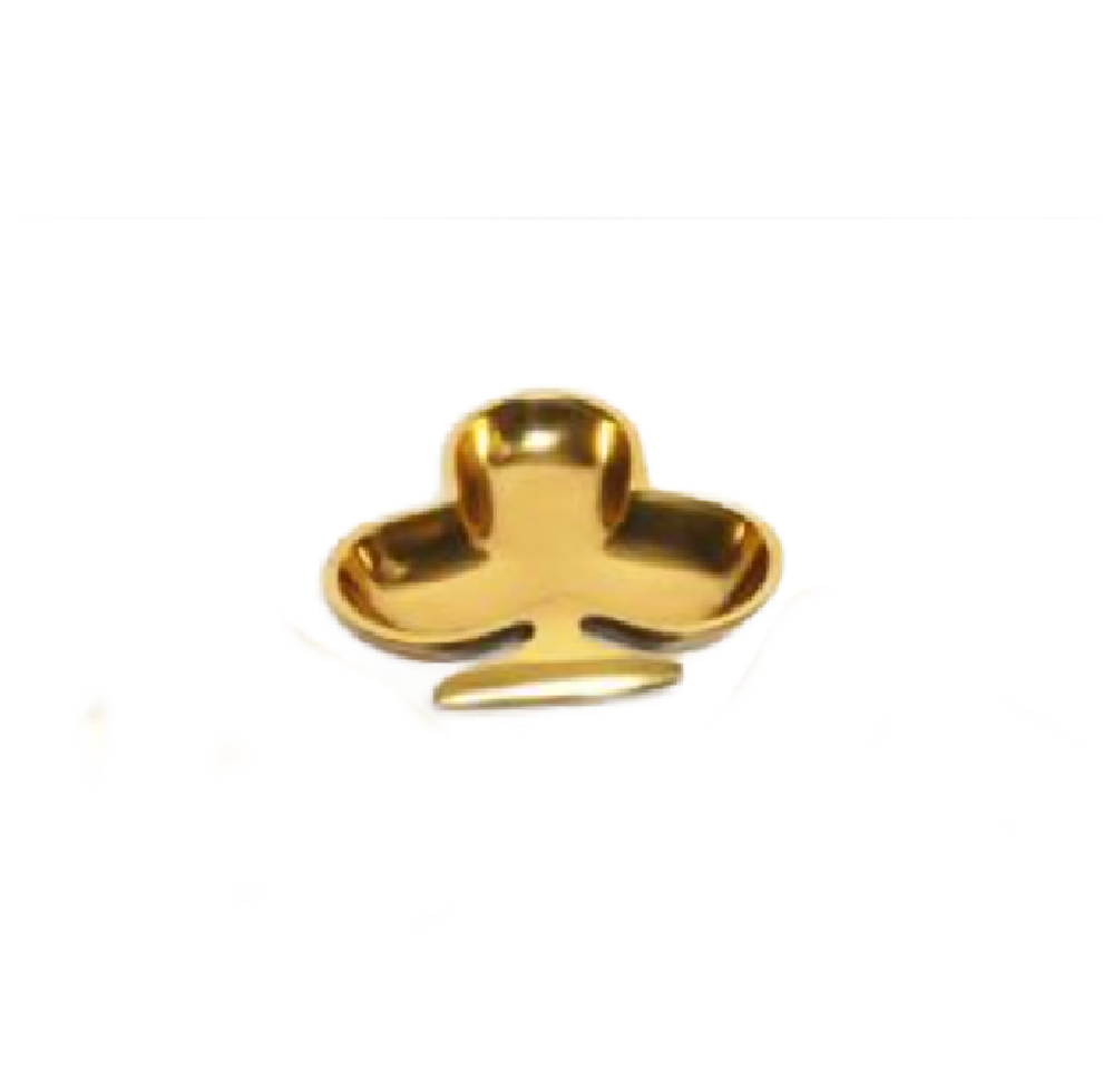 Gilded Card Dishes