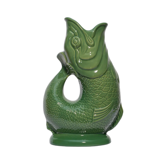 Green Gluggle Jug