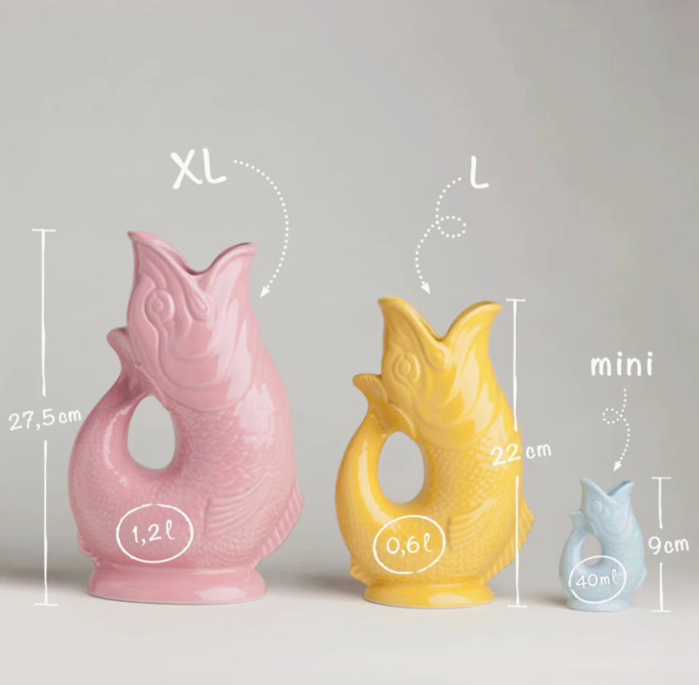 Mini Pink Gluggle Jug