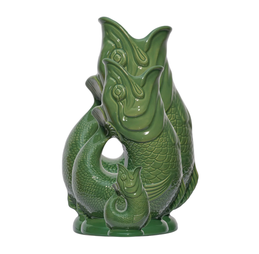 Mini Green Gluggle Jug