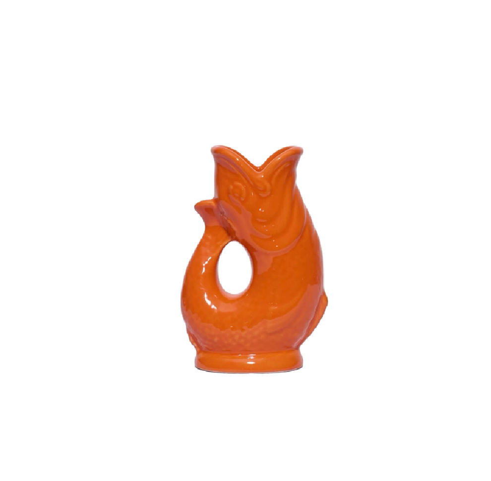 Mini Orange Gluggle Jug
