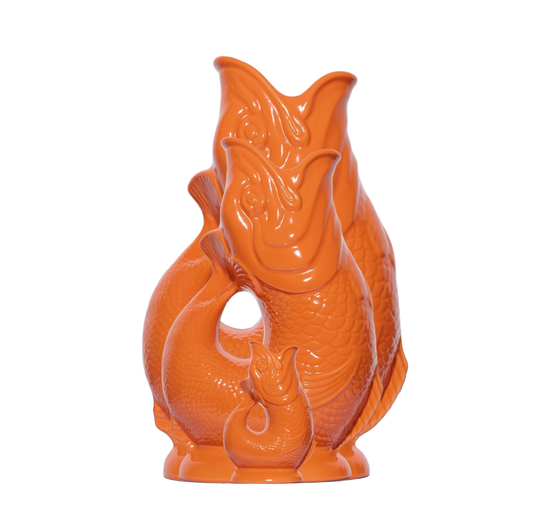 Mini Orange Gluggle Jug