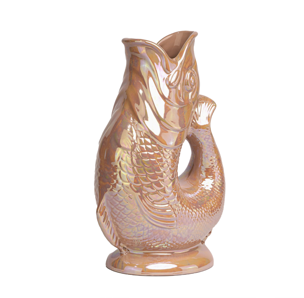 Chowning Tan Lustre Gluggle Jug