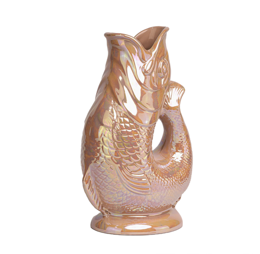 Chowning Tan Lustre Gluggle Jug