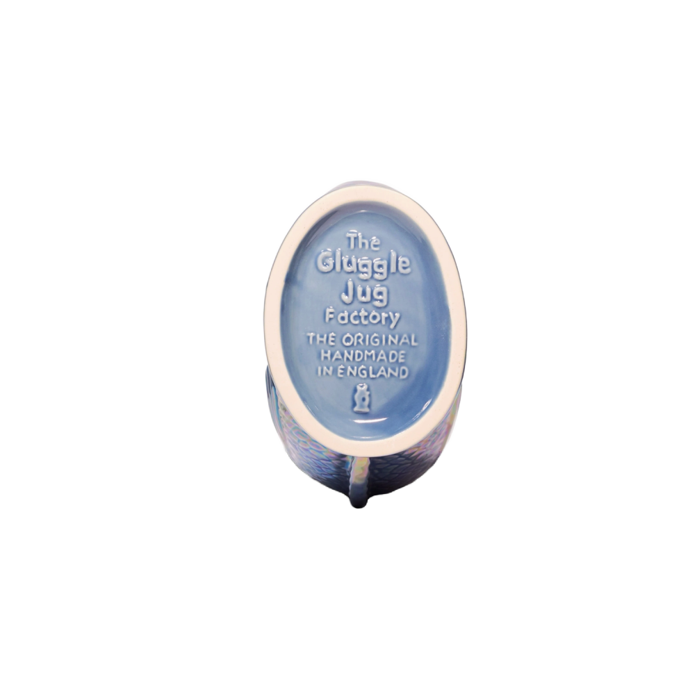 Denim Blue Gluggle Jug