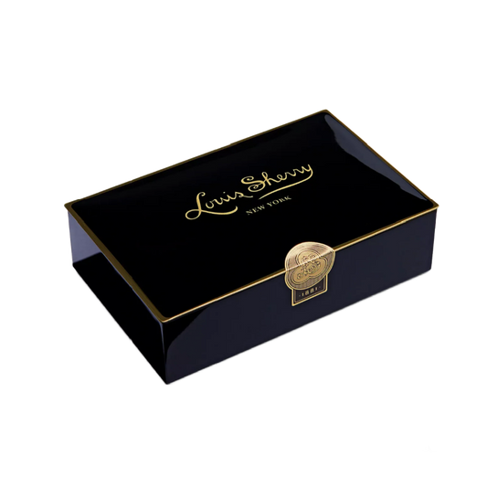 12PC Caramel Black Box by Louis Sherry