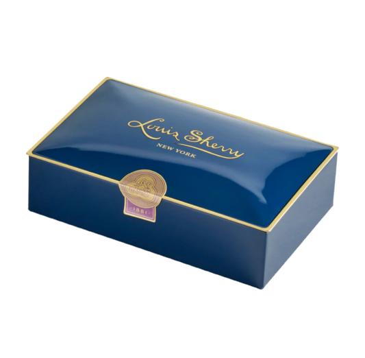 12PC Caramel Ming Blue Box by Louis Sherry
