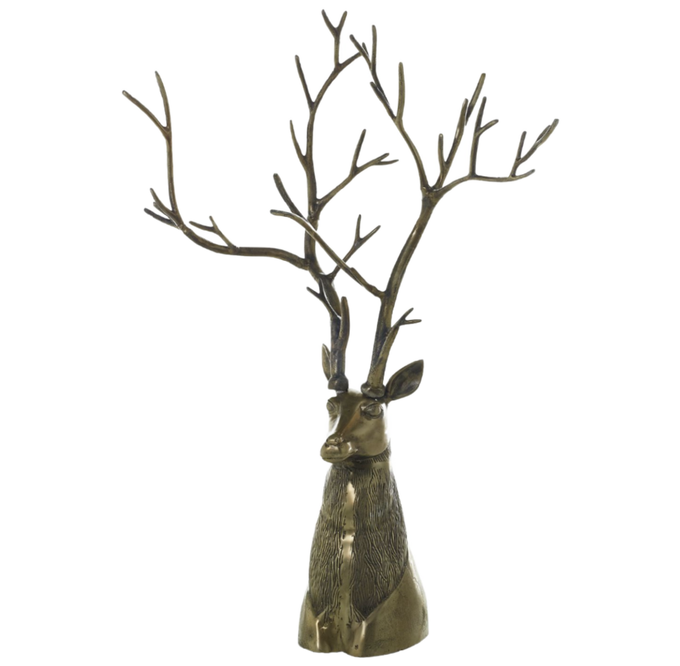 Brass Deer Stag Head *PICKUP ONLY*