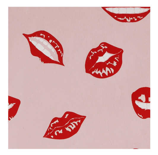 Lips Pink Wrap Sheets