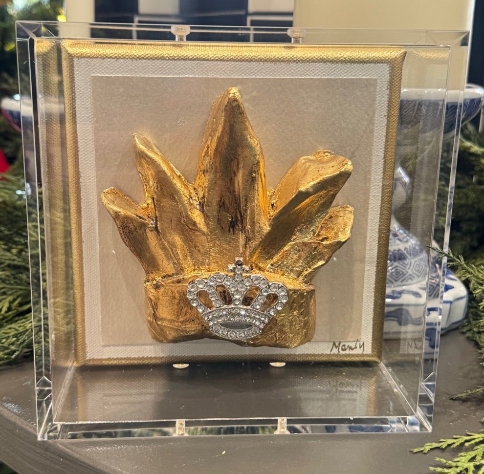 Crown with Crown 6x6 Acrylic Shadowbox