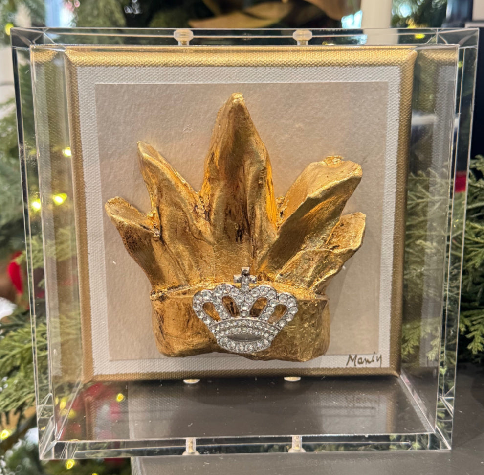 Crown with Crown 6x6 Acrylic Shadowbox