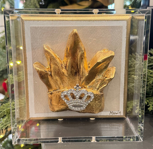 Crown with Crown 6x6 Acrylic Shadowbox
