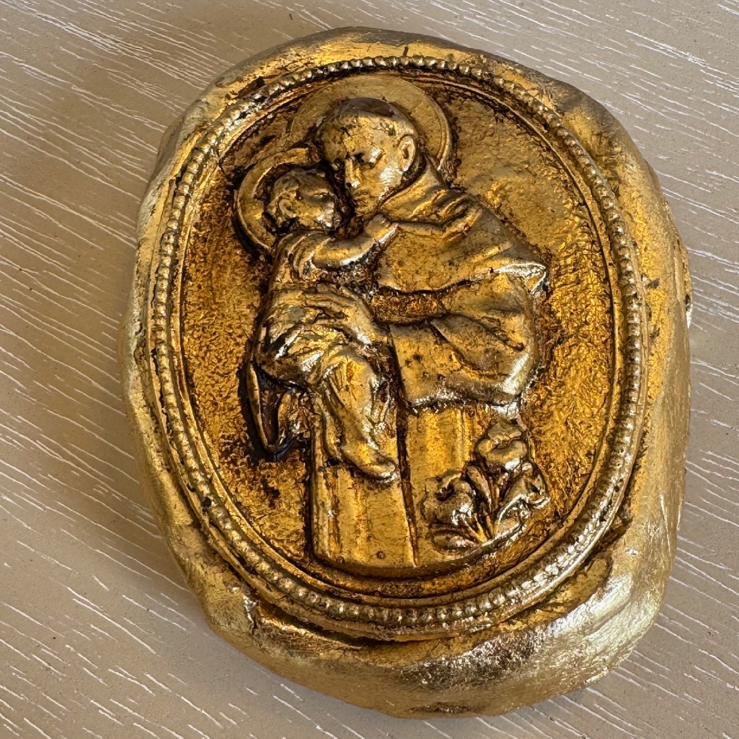 Handheld Saint Anthony Pulmonary Medallion