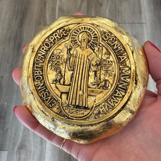 Handheld Saint Benedict Pulmonary Medallion