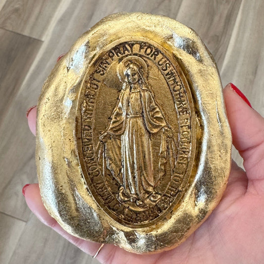 Handheld Mary Pulmonary Medallion