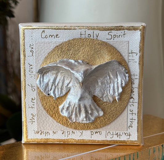 Holy Spirit 4x4 Canvas