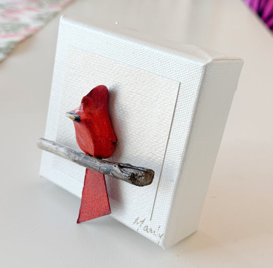 Redbird Cardinal 4x4 Canvas