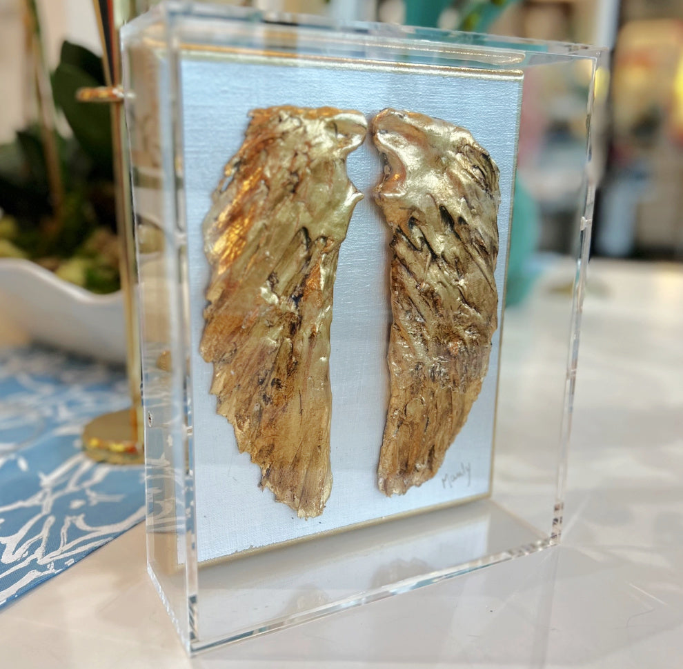 Guardian Angel Wings 8x10 Shadowbox by Manly