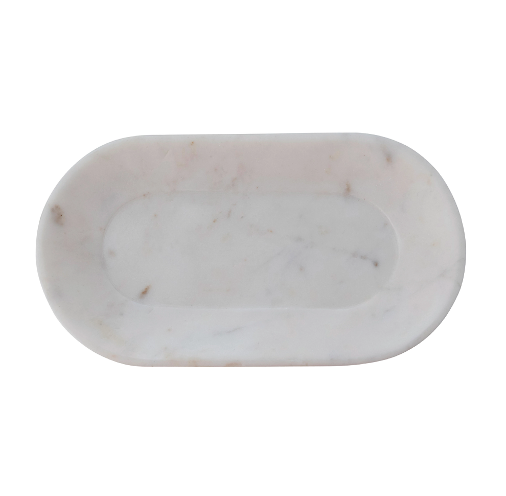 Marble Oval Tray