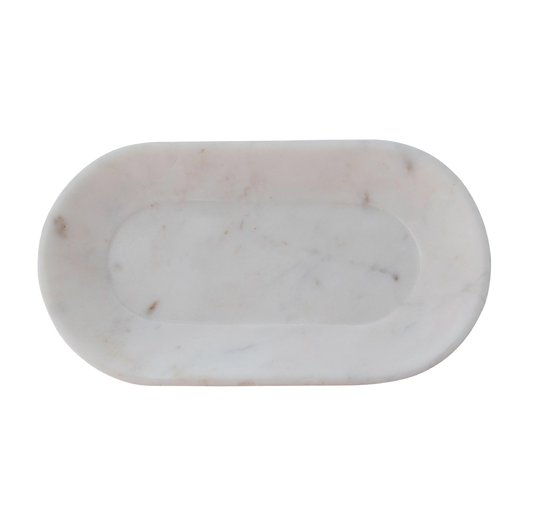 Marble Oval Tray